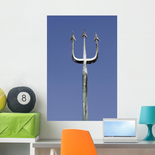 Poseidon's Trident Wall Decal