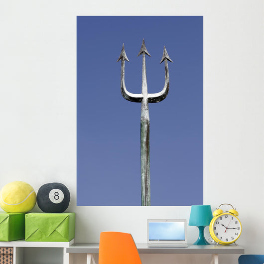 Poseidon's Trident Wall Decal