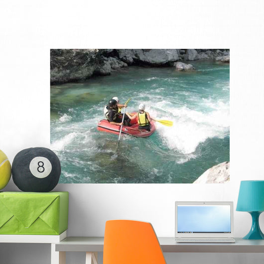 Rafting Wall Decal Design 4
