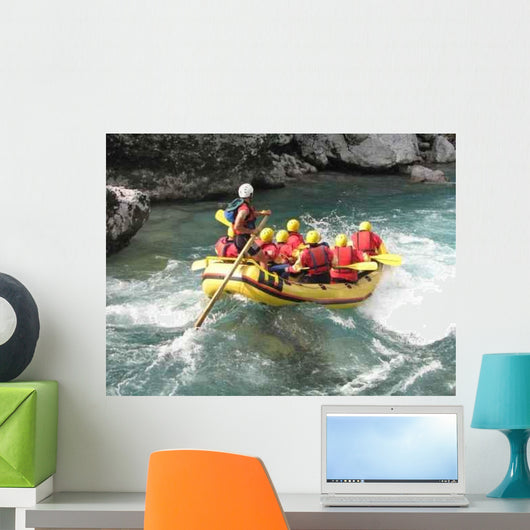 Rafting Wall Decal Design 2