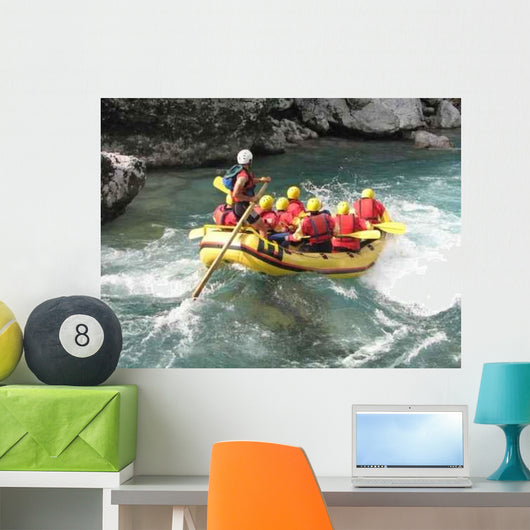 Rafting Wall Decal Design 2