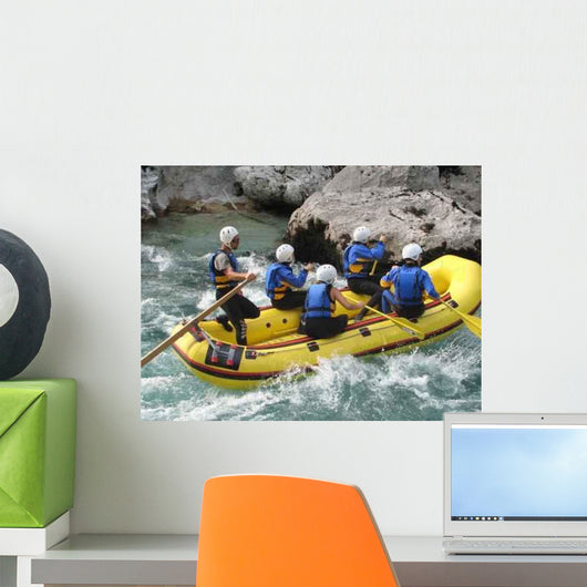 Rafting Wall Decal Design 1