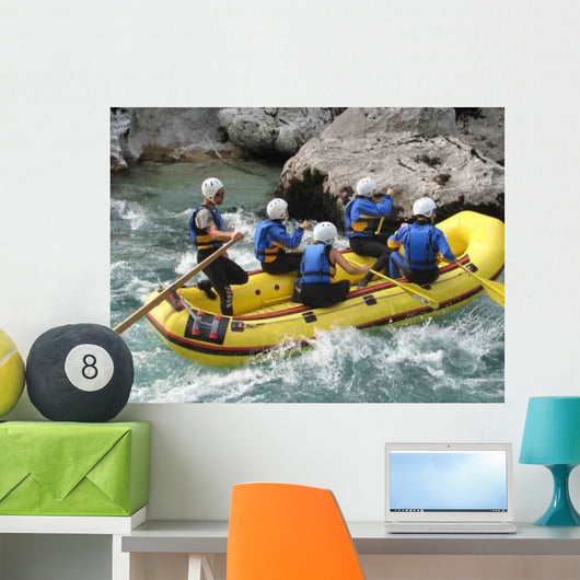 Rafting Wall Decal Design 1