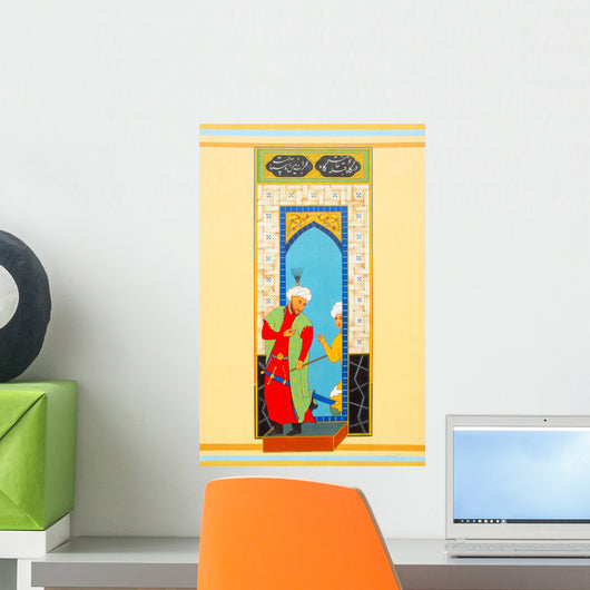 Painting Plaster Street Wall Wall Decal