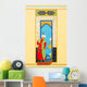 Painting Plaster Street Wall Wall Decal