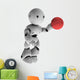 Robo Basketball Wall Decal
