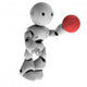 Robo Basketball Wall Decal