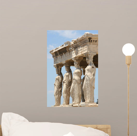 Caryatids Acropolis 2 Wall Decal