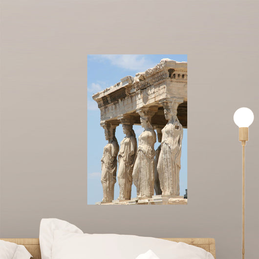 Caryatids Acropolis 2 Wall Decal