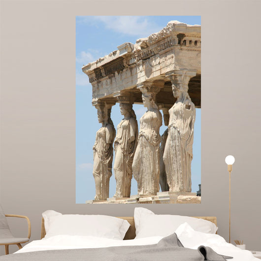 Caryatids Acropolis 2 Wall Decal