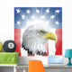 Patriotic American Eagle and Wall Decal