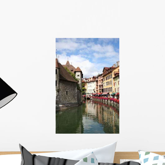 Old Town Annecy Wall Decal