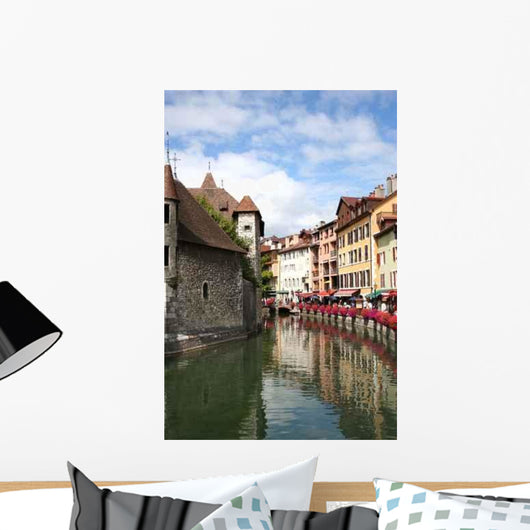 Old Town Annecy Wall Decal