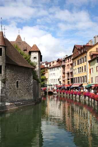 Old Town Annecy Wall Decal
