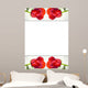 Rose Picture Frame Wall Decal