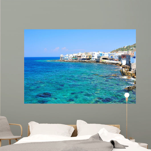Azure Seascape Aegean Sea Wall Decal