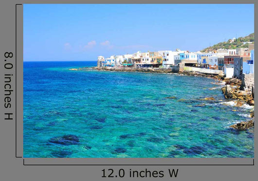 Azure Seascape Aegean Sea Wall Decal