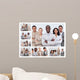 Collage Friendly Business People Wall Decal
