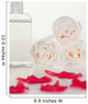 Pink Petals with Glass Wall Decal