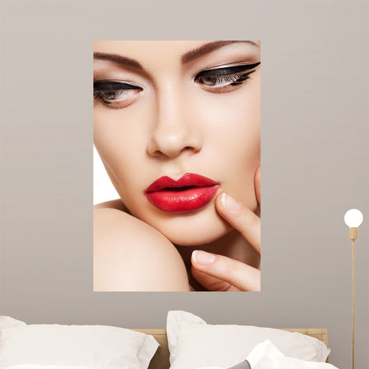 Sexy Model with Glamour Wall Decal