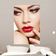 Sexy Model with Glamour Wall Decal