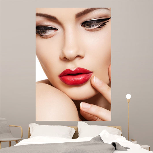 Sexy Model with Glamour Wall Decal