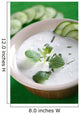 Yogurt Soup with Cucumber Wall Decal