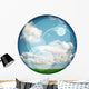 Clear Ball White Wall Decal