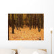 Fallen Autumn Leaves in a Forest Wall Decal