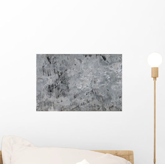 Schmutziges Metall Wall Decal