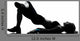 Woman Workout Fitness Posture Wall Decal Design 3