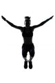 Woman Workout Fitness Posture Wall Decal Design 2
