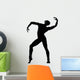 Man Dancer Dancing Wall Decal Design 2