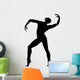 Man Dancer Dancing Wall Decal Design 2