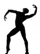 Man Dancer Dancing Wall Decal Design 2