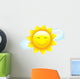 Sun and Cloud Wall Decal