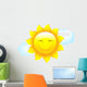 Sun and Cloud Wall Decal