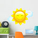 Sun and Cloud Wall Decal