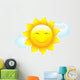 Sun and Cloud Wall Decal