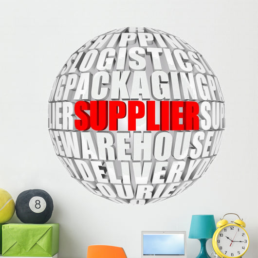 Supplier Wall Decal