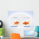 2 Goldfische Wall Decal