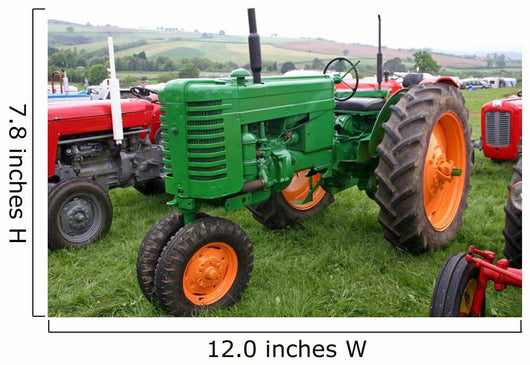 Vintage Tractors Wall Decal