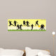 Composicion Futbolistas Wall Decal