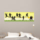Composicion Futbolistas Wall Decal