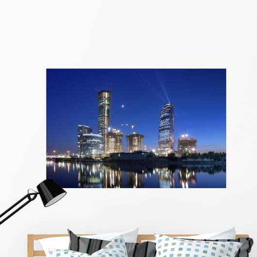 Business Center Moscow City Wall Decal