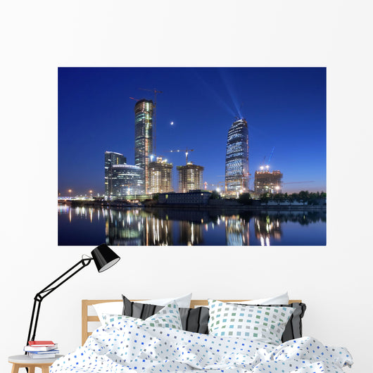 Business Center Moscow City Wall Decal
