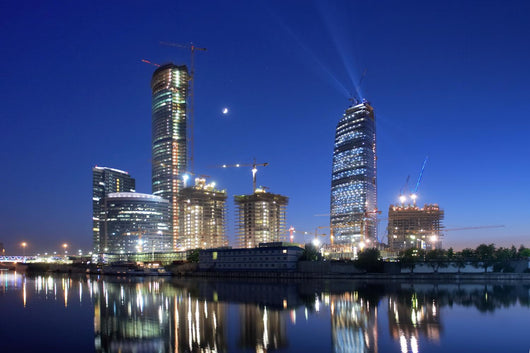 Business Center Moscow City Wall Decal