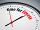 Time for Fitness Wall Decal