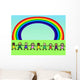 Rainbow People Wall Decal