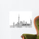 Shanghai Fantastic Abstract Design Wall Decal